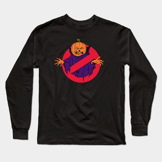 Halloweenbusters Long Sleeve T-Shirt by Circle City Ghostbusters